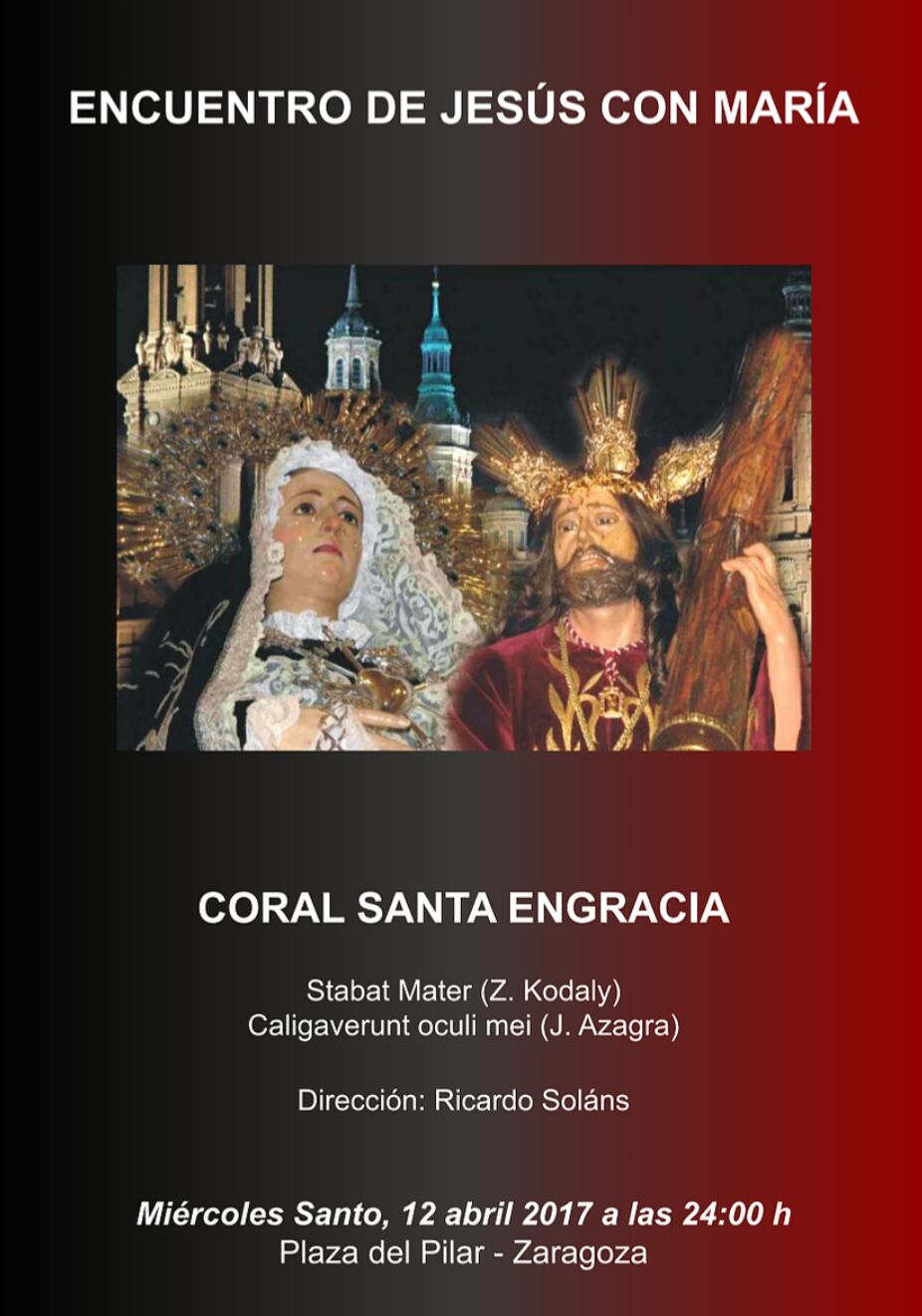 Encuentro de Jesús con María - Coral Santa Engracia